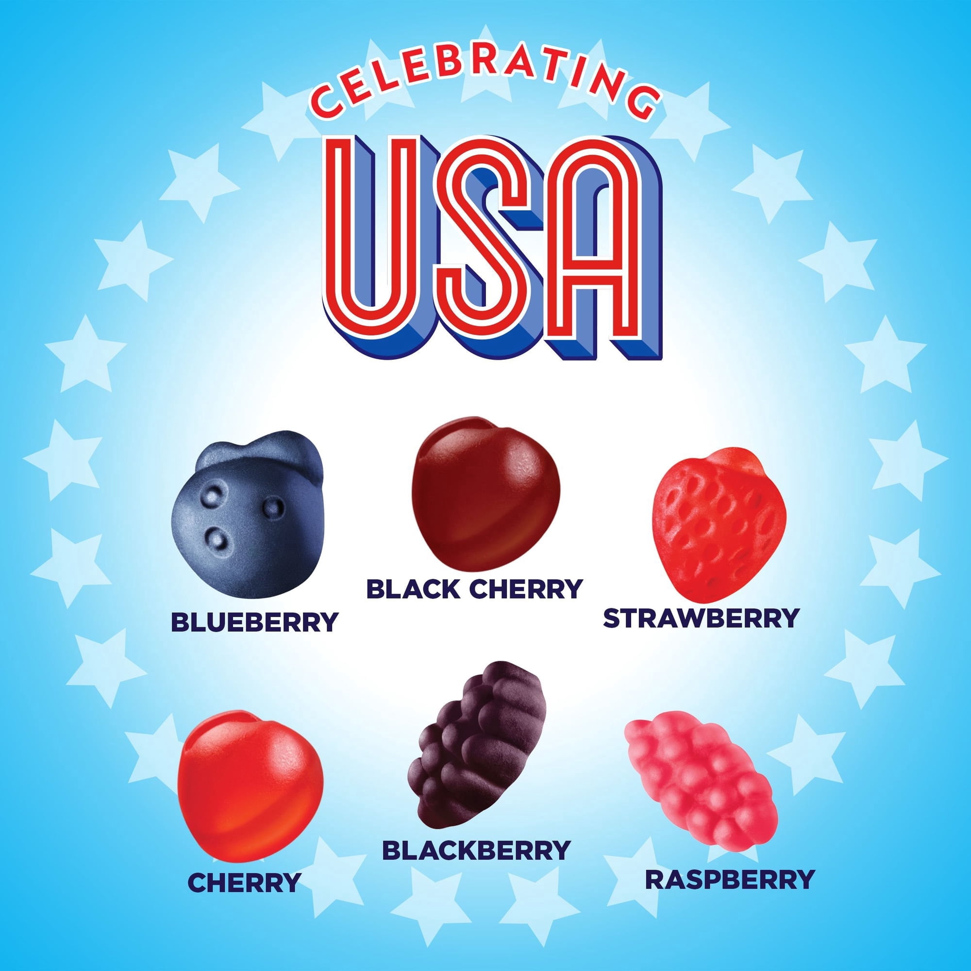 Welch's America's 250th Anniversary Fruit Snacks, 0.5 oz., 85 pk.