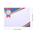 thumbnail image 2 of HOOWIFFY Printable Certificate Paper Assorted Colors Coated Material for Diploma and Award Documents, 2 of 7