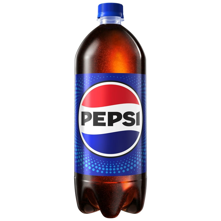 Pepsi Cola Soda Pop, 1 Liter Bottle 