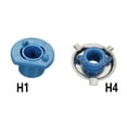 thumbnail image 4 of BAMILL 2PCS H1 H4 Car LED Headlight Lamp Bulb Base Adapter Sockets Retainer Holder, 4 of 7