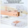 thumbnail image 4 of Transparent Stapler adult Office Supplies Fashionable Binding Tool High-End Design 8-Page Capacity, 4 of 4
