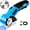 Light Blue, variant on Duomigo Cordless Electric Scissors, 3.6V Rechargeable Rotary Cutter with 2 Blades, Lightweight 9.7oz, Cuts up to 1/4", for Cardboard, Fabric & DIY