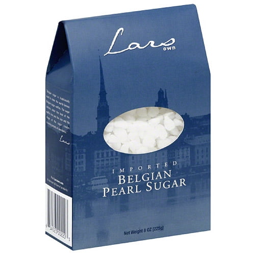 Lars Own Belgian Pearl Sugar, 8 oz, (Pack of 6)