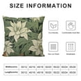 thumbnail image 5 of GOSMITH Cushion Pillow Cover Botanical Sage Green Leaves Floral Art Pattern Cushion Case Outdoor Home Decoration Watercolor Eucalyptus Seasonal Green Plant Leaf Pillowcase Cover Cushion Case, 5 of 5