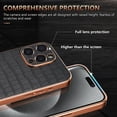 thumbnail image 4 of For iPhone 16 Pro Max Case, Stylish Crocodile Pattern Drop Protection Shockproof Premium PU Leather Anti-Fingerprint Rugged Slim Fit Anti-Slip Case Cover for Apple iPhone 16 Pro Max, Black, 4 of 8