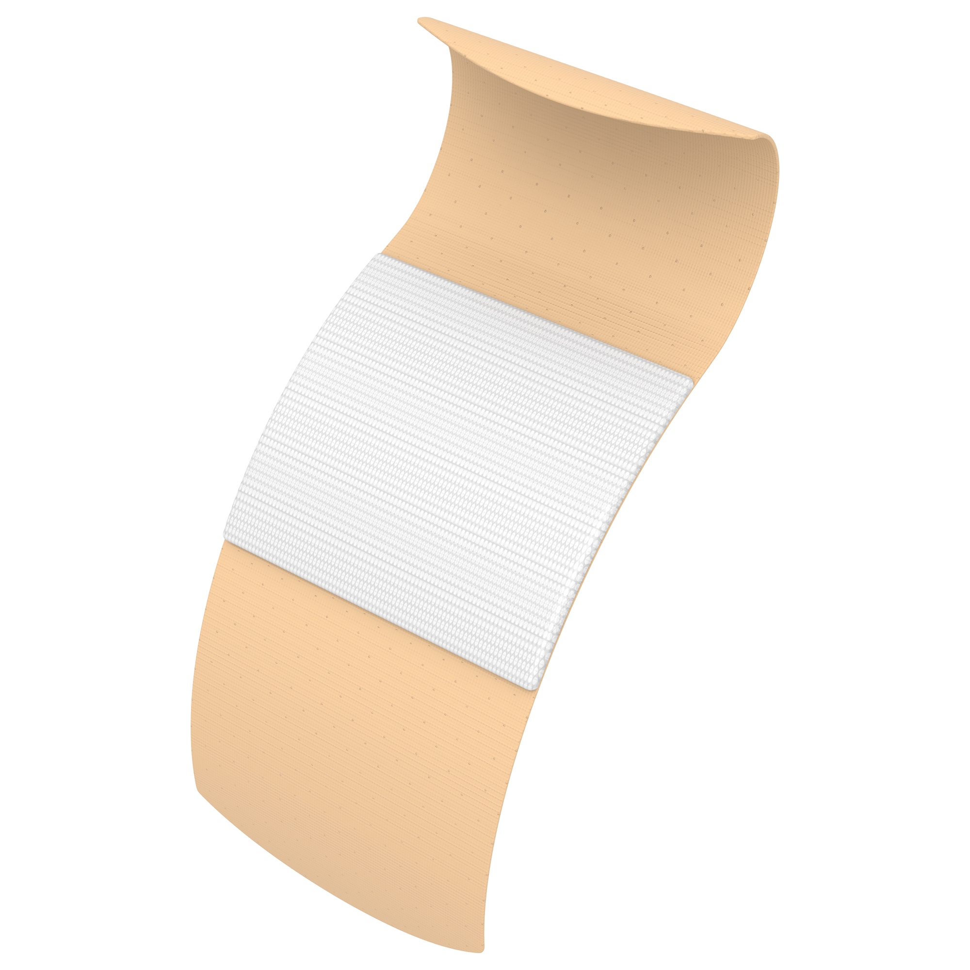 Dynarex Sheer Plastic Adhesive Bandage Sterile 1 x 3" 2400 per Case