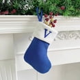 thumbnail image 2 of Medias navideñas Medias navideñas Pequeñas letras bordadas de punto Medias colgantes de Navidad Decoraciones para fiestas navideñas Súper suaves Regalo navideño, 2 of 3
