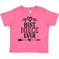 thumbnail image 3 of Inktastic Best Niece Ever from Aunt Girls Toddler T-Shirt, 3 of 5