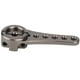 thumbnail image 1 of Brazo de cuerno de dirección para servo, aleación de aluminio, brazo de cuerno de servo de dirección larga, compatible con 1/10 1/8 1/5 RC coche (Titanio) Artículos Deportivos Octpeak No, 1 of 7
