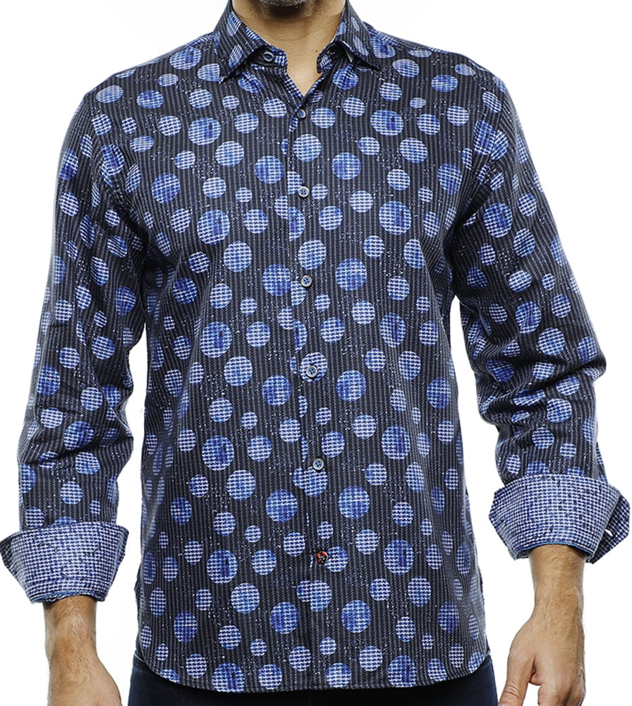 Luchiano Visconti Small Blue Circles on 