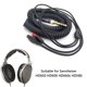 thumbnail image 5 of Kuymtek Adaptador divisor de 1 a 2 Y Cable de audio de 3,5 mm y 6,35 mm para Sennheiser HD660S HD650, 5 of 8