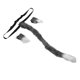 thumbnail image 1 of Kawaii Cat Ears and Tail Costume Accessory for Themed Event and Halloween Party in Grey Lightweight Material 1 Set, 1 of 5