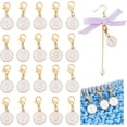 thumbnail image 6 of Stitch Markers Crochet Enamel Counting Charm Row Progress Keeper for Crocheting Knitting Tool 0-9 Number Charms 1set, 6 of 9
