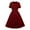 Wine, variant on Ladies Dresses Lightweight Solid Color Dresses Fashion Dress Wine S