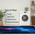 thumbnail image 3 of 3x5 Rug, Galaxy Door Mat Washable Non Slip Soft for Entryway, Space Blue Nebula Rug, Universe Carpet, Galaxy Home Decor & Gifts, 3 of 7