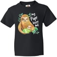 thumbnail image 3 of Inktastic My Pops Loves Me- Cute Sloth and Baby Youth T-Shirt, 3 of 5