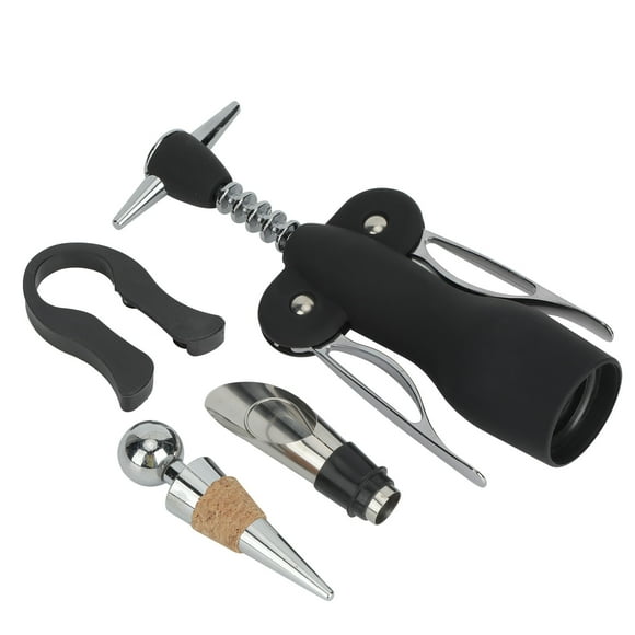 ZOUSSIQI Stainless Steel Corkscrew Wine Bottle Opener Stopper Wine Accessoires Kit Kitchen Appliance JU316-18825