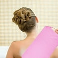 YAMB Back Scrubber for Shower，Stretchable Nylon Exfoliating Body Scrubber Washcloth Towel Deep