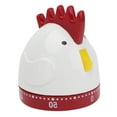 thumbnail image 3 of NUOLUX 1Pcs Analog Kitchen Timer Rooster Crowing Design for Cooking and Time Reminder in Home Use, 3 of 8