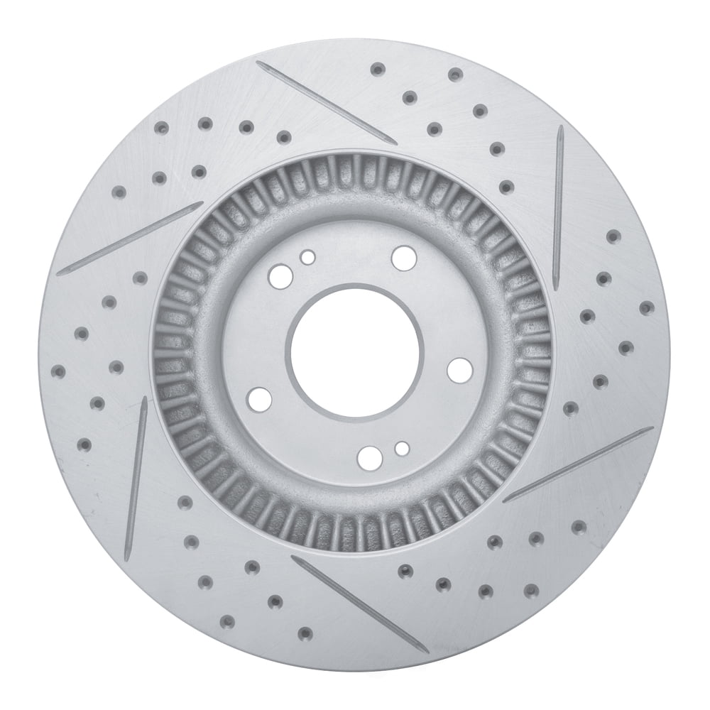 Dynamic Friction Company 830-03053L DFC Geoperformance Rotor - Drilled and Slotted