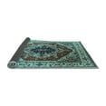 thumbnail image 2 of Ahgly Company Indoor Rectangle Persian Light Blue Traditional Area Rugs, 7' x 9', 2 of 4