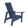 thumbnail image 3 of Capterra Casual Recycled Plastic Flatback Adirondack, Dark Blue, 3 of 7