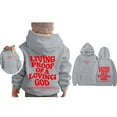 thumbnail image 5 of Kids Girls Hoodies Trust in the Lord Hoodies Long Sleeve Graphic Sweatshirt Fashion Loose Pullover Top Girls Winter Clothes 6-8 Years Boy Clothes Cute&nbsp;Boy Girl&nbsp;Clothing, 5 of 6