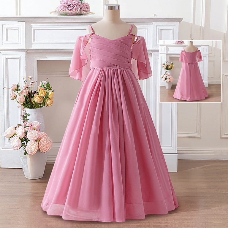 girls wedding guest dresses Amazon.com: MRHUSH Junior Bridesmaid for Teen Rufffles Chiffon Flower Girl Dress 2T Aqua Pleated Peagant Gown: Clothing, Shoes & Jewelry Size chart kids wedding guest dresses Toddler