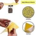 thumbnail image 4 of 50 pegatinas Gelbtafeln Fliegenfnger, Gelbfalle Klebrige Insektenfallen, Perfekt Gegen Ungeziefer In Ihrem Garten Gegen Trauermcken, Blattluse, Mi, 4 of 5