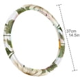 thumbnail image 4 of Little Daisy 14.5 Inch Printing PVC Leather Car Wheel Cover Steering Wheel Covers Auto Accessories, 4 of 6