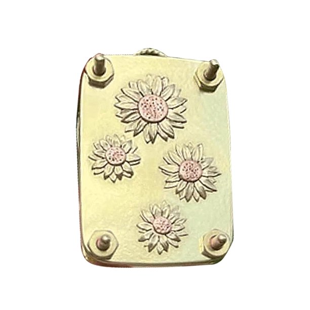 Kit Prensa Flores en Miniatura Microflor Metal para Amantes Las Plantas (girasoles)