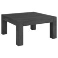 thumbnail image 5 of Evelyn&Zoe Langston 34" Wide Square Coffee Table, Charcoal Gray, 5 of 5