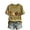 #02 Army Green, variant on Vintage Ber Months Graphic V-Neck T-Shirt for Women, Short Sleeve Fall Halloween Thanksgiving Christmas Casual Holiday Top,L,Beige