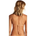 thumbnail image 2 of Vitamin A Rose Gold Metallic Gia Triangle Bikini Top 47TRSG 12-Dcup / Gold, 2 of 3