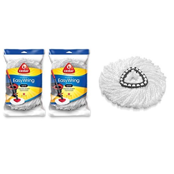 Easy Wring Spin Mop Refill 2 Pack By Ocedar From Usa Walmart