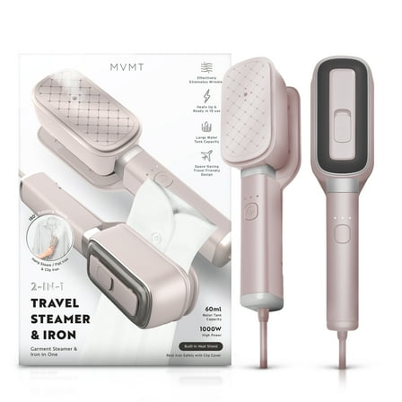 Travel Steamer and Iron 2in1 Portable Travel Steamer Iron