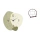 thumbnail image 1 of Reloj de pared Reloj de pared silencioso Reloj de pared nórdico Soporte de exhibición de madera Estante de objetos de colección artísticos Movimiento, 1 of 8