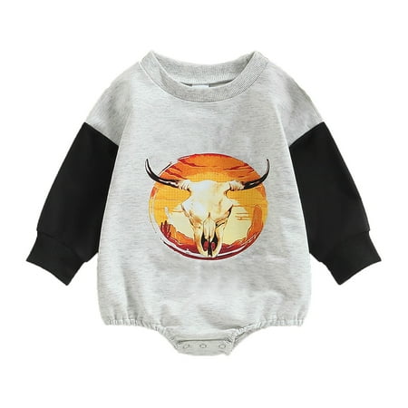 

Toddler Boys Bodysuits Cartoon Printed 3-18M Long Sleeve Daily Kids Children Infant Clothes Cartoon Trendy Soft Cute Outwear Streetwear Spring Summer Rompers Jumpsuits