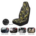thumbnail image 4 of HUISEFOR Camo Hunting Car Front Seat Covers Breathable Elastic Car Seat Covers Front Seats Only Comfortable Easy to Installation Universal Size Fit for Most Cars SUV, 4 of 7
