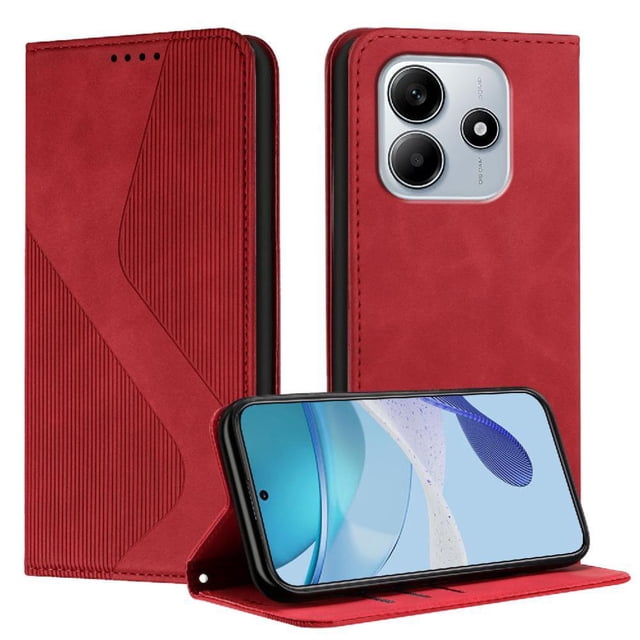 Funda Cartera GANGXUN para Xiaomi Redmi Note 14 5G , Soporte, Ranuras para Tarjetas y Cierre Magnético