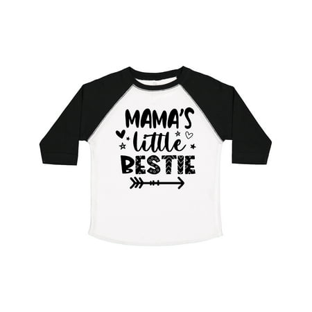 

Inktastic Mama s Little Bestie with Arrow and Hearts Gift Toddler Boy or Toddler Girl T-Shirt