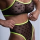 thumbnail image 5 of Gibobby Lenceria mujer sexy Ropa interior divertida para mujer Ropa interior sexy para mujer Polka Dot Mesh Fluorescente Correa verde Ropa interior(AG M), 5 of 5