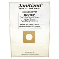 Janitized Vacuum Bag, 3 PK Hoover HEPA Y Vacuum bag