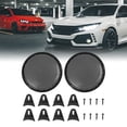 thumbnail image 2 of Cubierta De Altavoces De Coche Negro 8" Malla De Acero Protector De Parilla De Woofer Subwoofer 2Pcs, 2 of 6