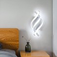thumbnail image 4 of Aplique de Pared LED Moderno en Espiral, 28 W, Luz Fría para Interiores, Ideal para Dormitorio y Baño., 4 of 5