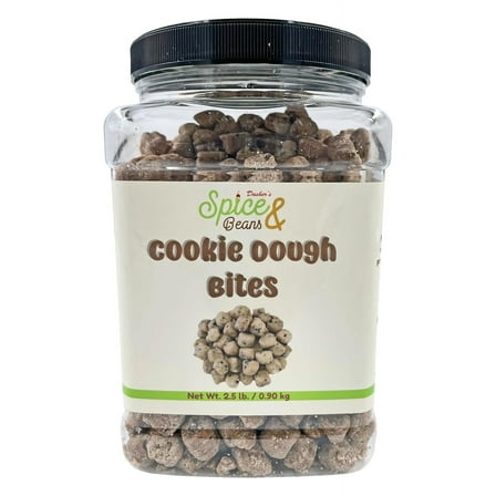 Cookie Dough Bites | 2.5 lb Container | Topping & Cake Decoration | by Dasher's Spice & Beans