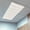 Cream, variant on Pink Striped Fluorescent Light Covers, Modern Farmhouse Pink White Stripes Magnetic Light Covers for Ceiling Lights, Fluorescent Ceiling Shade Filters for Classroom Bedroom Office 4x2Ft x 1PCS
