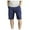 Blue, variant on XDZJLR Men Shorts High Street Harbor Wind Trend Large Size Loose Outside To Wear Five Point Knee Length Short Black L
