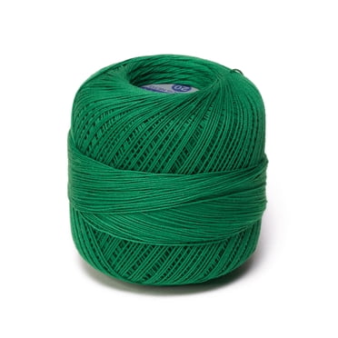 CROCHET OMEGA NO.10 [30grs] - 100% Mercerized Cotton Yarn for Fine Crochet - Color 45-Green 168