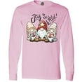 thumbnail image 3 of Inktastic Joy to the World Christmas Gnomes Long Sleeve T-Shirt, 3 of 5